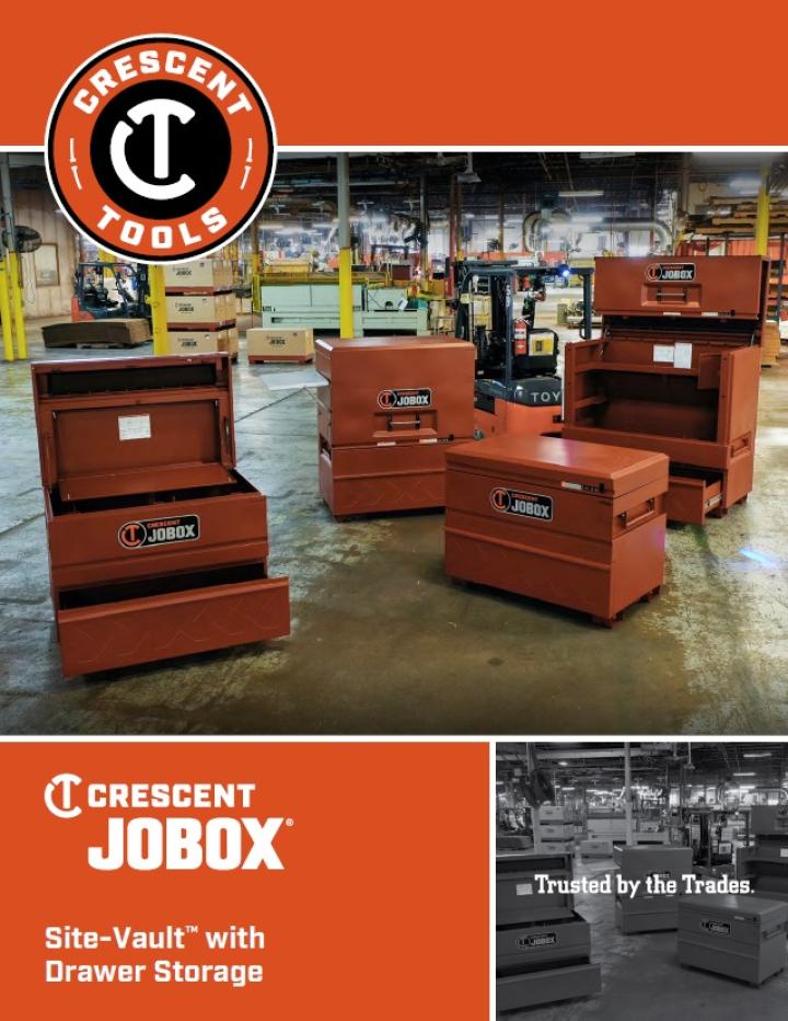 Crescent JOBOX Site-Vault With Drawer Storage
