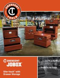Crescent JOBOX Site-Vault With Drawer Storage