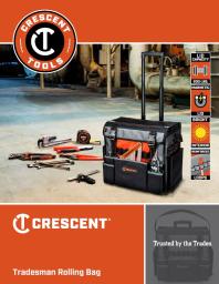 Crescent Rolling Tool Bag