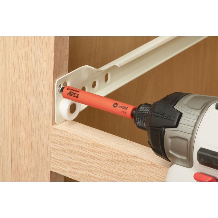 Image of 3 Pc. u-GUARD™ Covered Power Impact Bit Set - Crescent