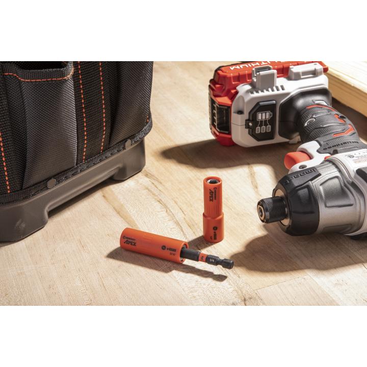Image of 3 Pc. u-GUARD™ 1/4" Covered Socket Set - Crescent