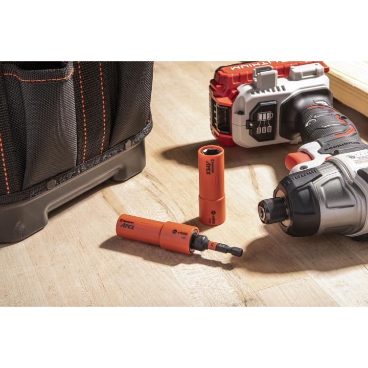 Image of 3 Pc. u-GUARD™ 3/8" Covered Socket Set - Crescent