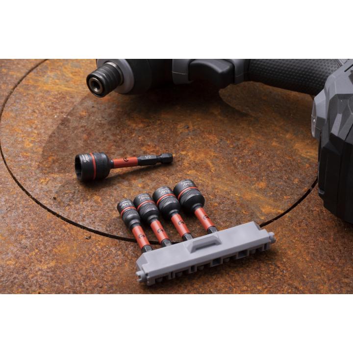 Image of 5 Pc. Bolt Biter™ Impact Nut Extractor & Driver Set - Crescent