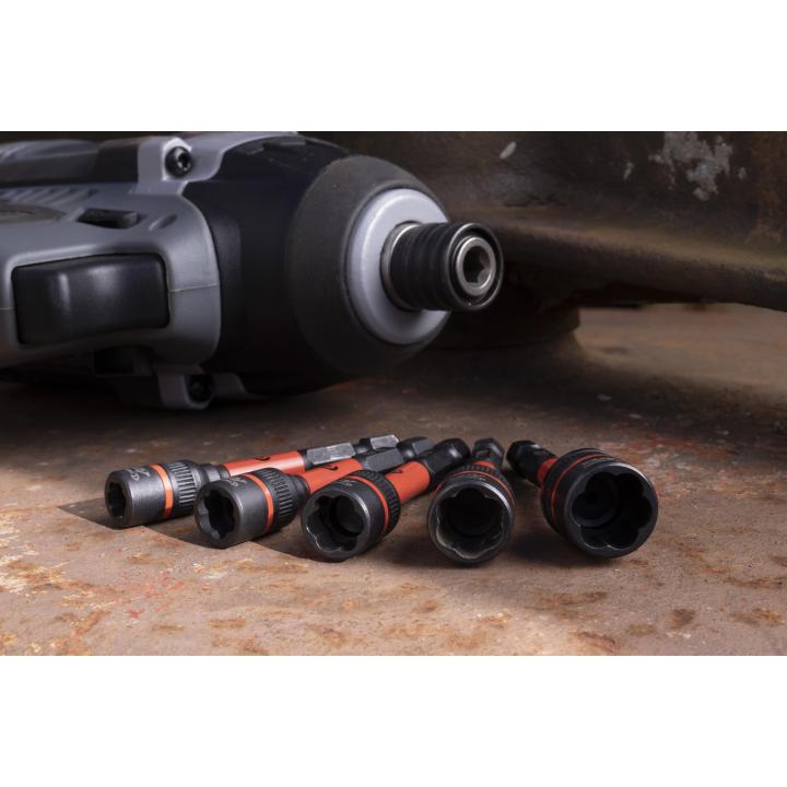 Image of 5 Pc. Bolt Biter™ Impact Nut Extractor & Driver Set - Crescent