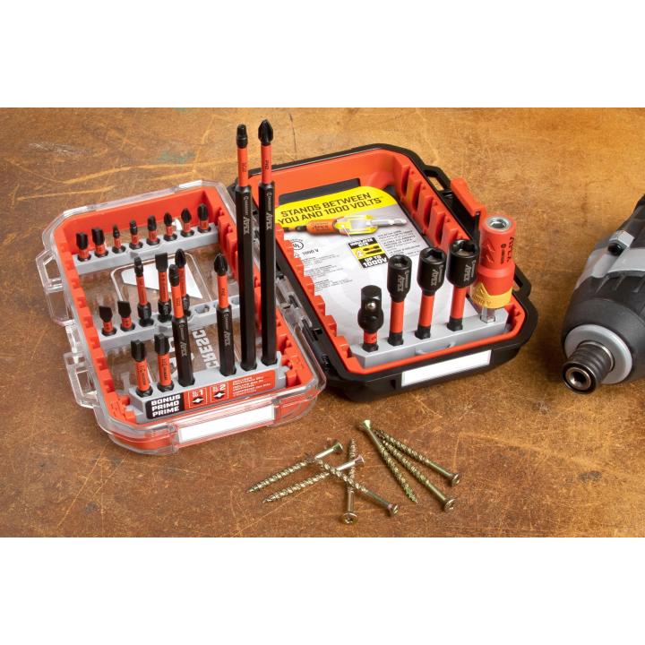 Image of 24 Pc. eSHOK-GUARD™ alphaCASE™ Set - Crescent