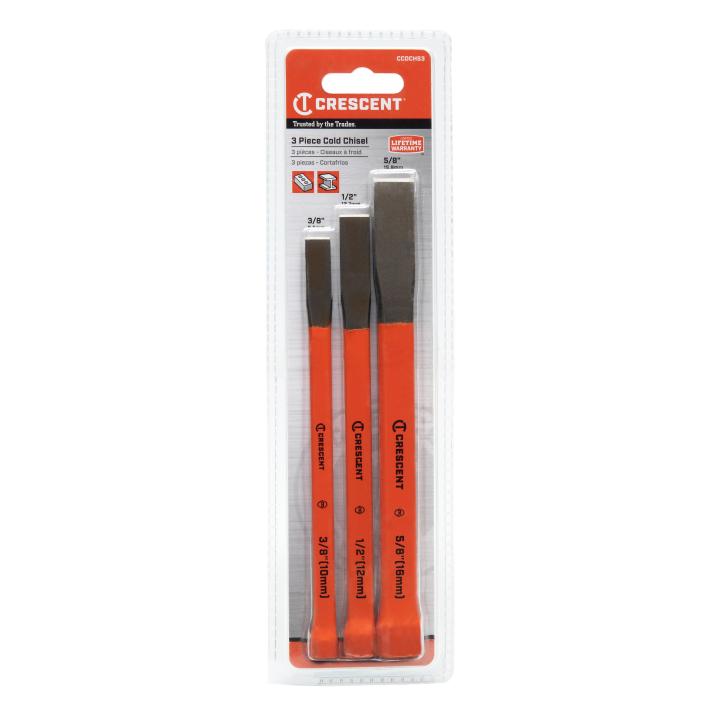 Image of 3 Pc. Cold Chisel Set - Crescent
