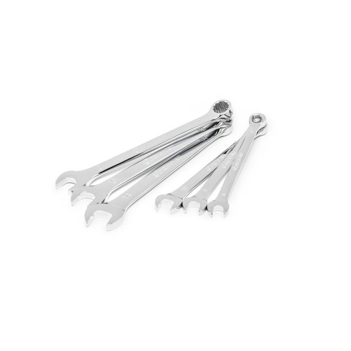 Image of 6 Pc. 12 Point Metric Combination Wrench Set - Crescent