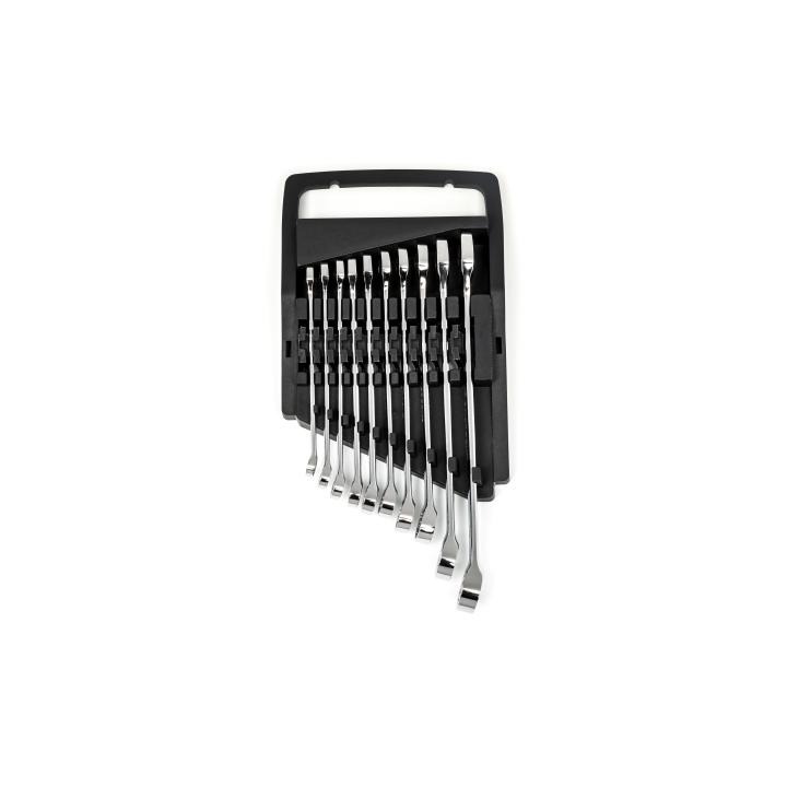Image of 10 Pc. 12 Point Metric Combination Wrench Set - Crescent