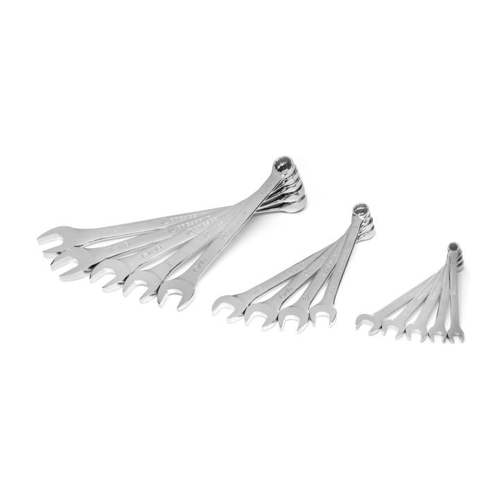 Image of 14 Pc. 12 Point SAE Combination Wrench Set - Crescent