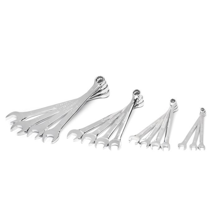 Image of 15 Pc. 12 Point Metric Combination Wrench Set - Crescent