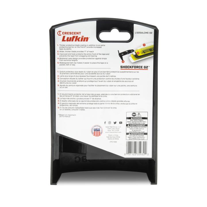 Image of Shockforce™ G2 Auto-Lock Tapes - Lufkin