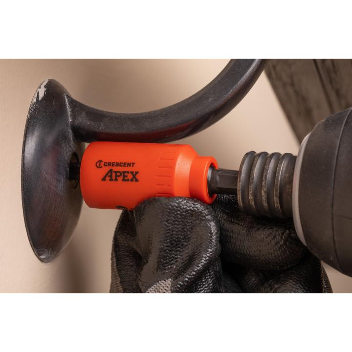 Image of 5 Pc. u-GUARD™ Quick Release Bit Holder and VORTEX™ Bits - Crescent