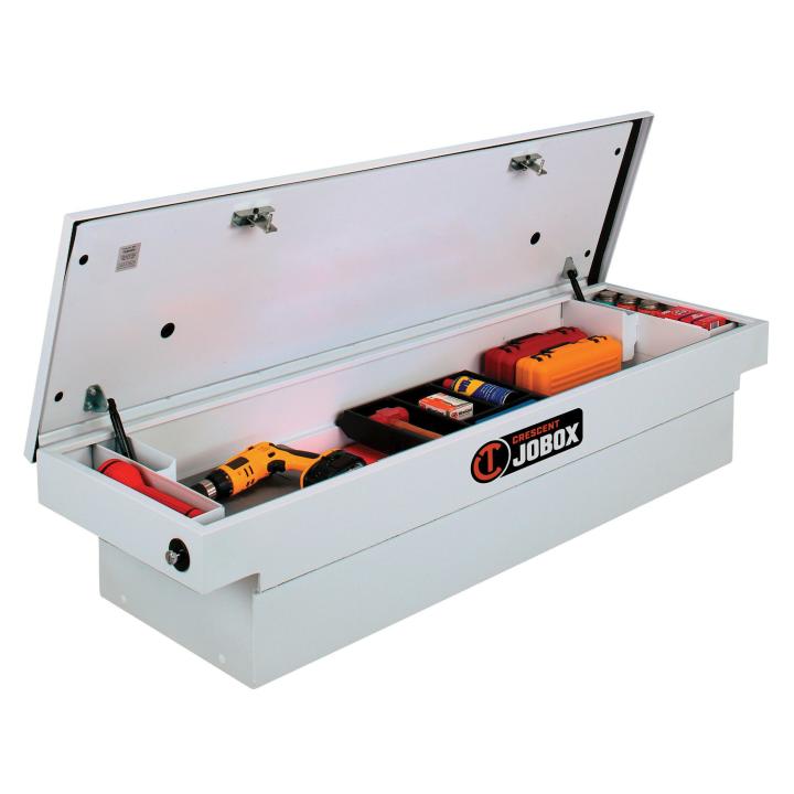 Image of Gear-Lock™ Push Button Single Lid Steel Crossovers - JOBOX