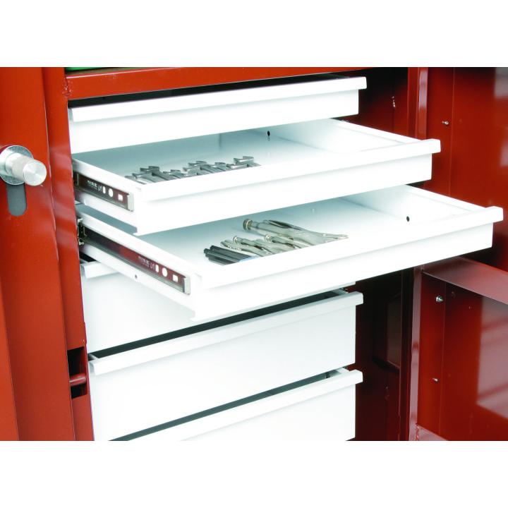 Image of Replacement Drawers, Shelf, & Handle for Rolling Work Benches