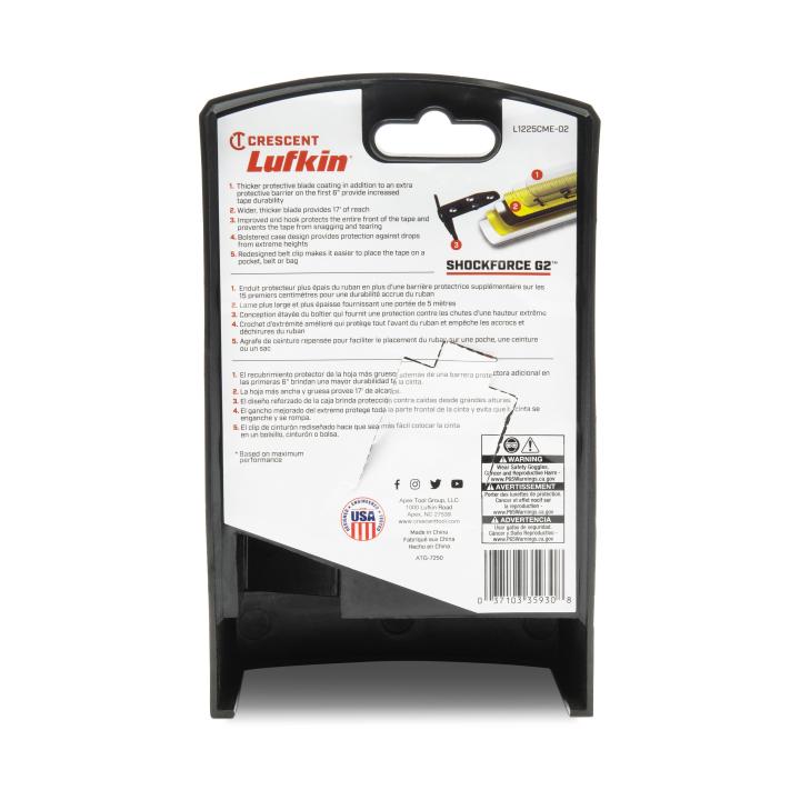 Image of Shockforce™ G2 Tape Measures - Lufkin