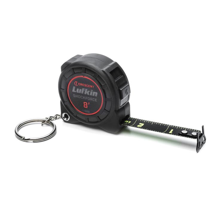 Image of Shockforce Nite Eye™ Tape Measure Keychain - Lufkin