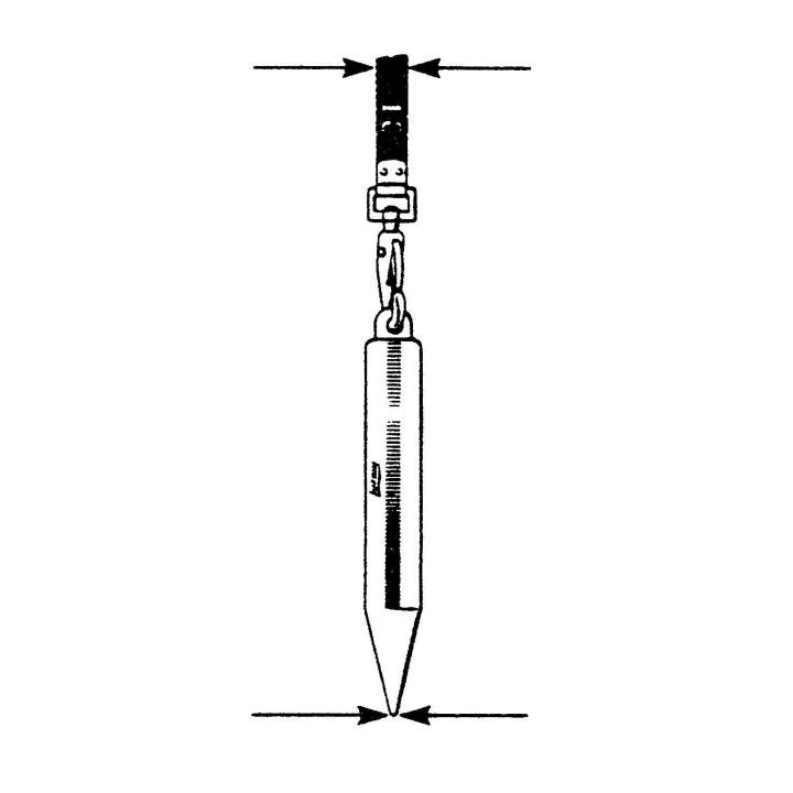 Image of Inage Oil Gauging Plumb Bobs - Lufkin