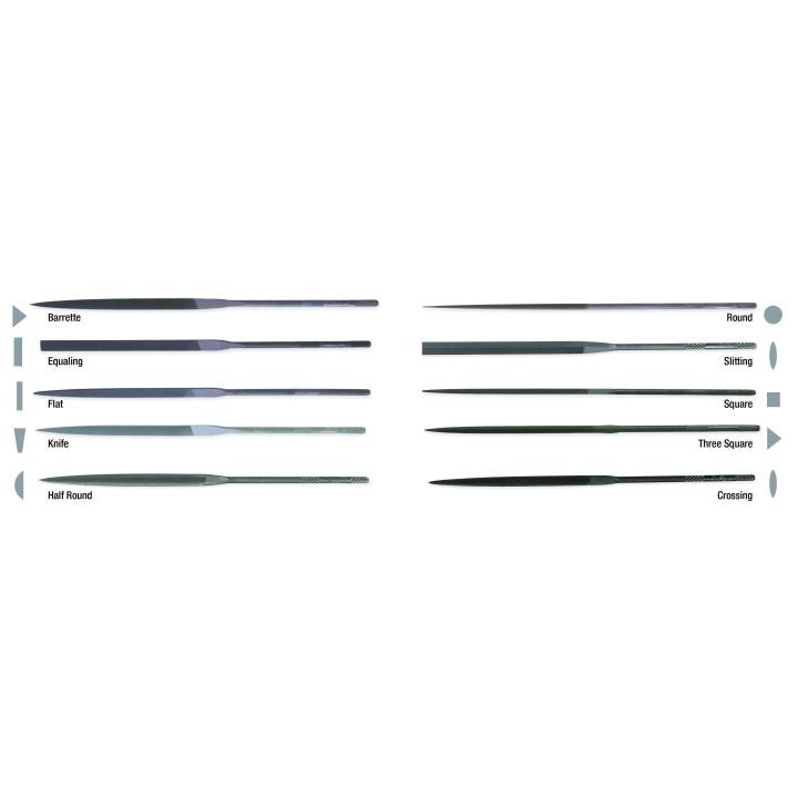 Image of Needle File Assortment Sets- Nicholson