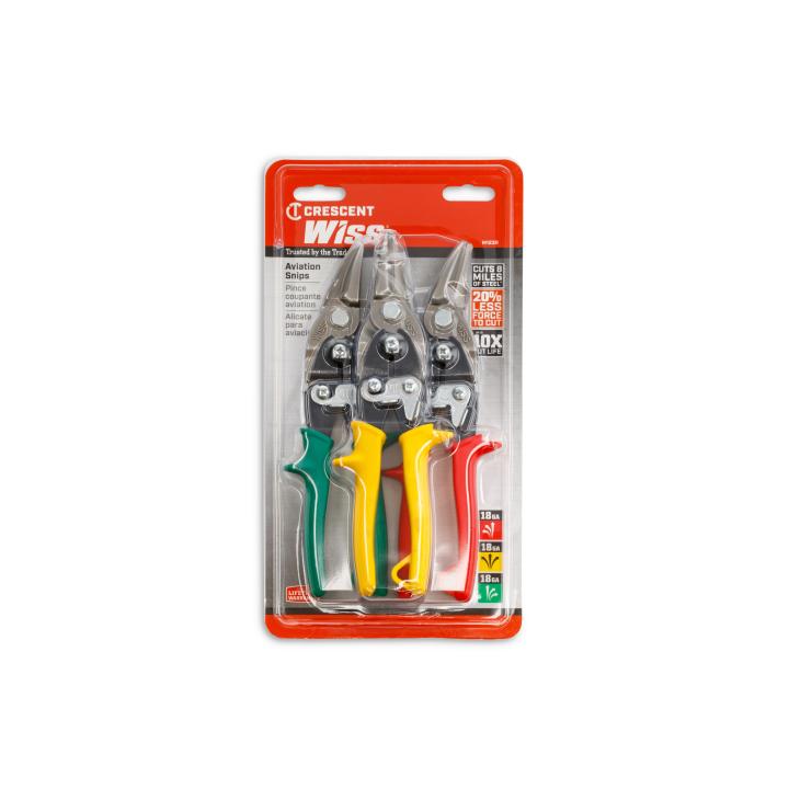 Image of 3 Pc. MetalMaster® Aviation Snip Set - Wiss
