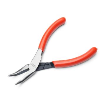 Image of Mini Dipped Handle Bent Nose Pliers