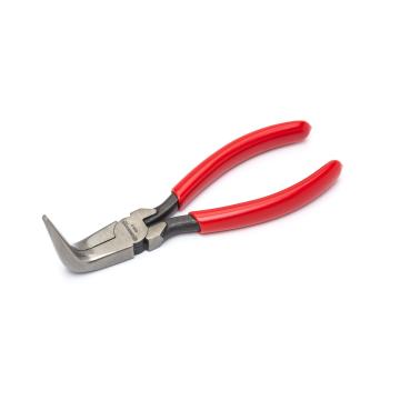 Image of Dipped Handle Bent Needle Nose Pliers OLD - Crescent