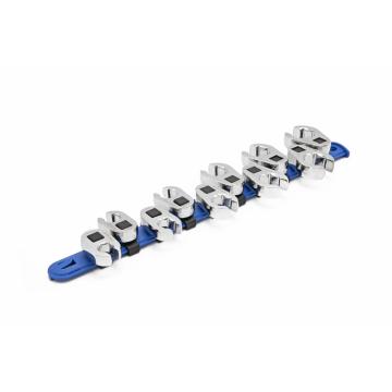 Image of 10 Pc. 3/8" Drive Metric Flare Nut Wrench Set - Crescent