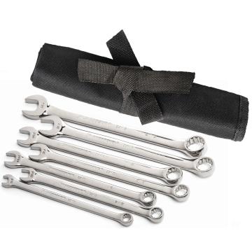 Image of 7 Pc. 12 Point SAE Combination Wrench Set - Crescent
