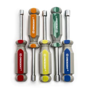 Image of 5 Pc. Metric Acetate Nutdriver Set - Crescent