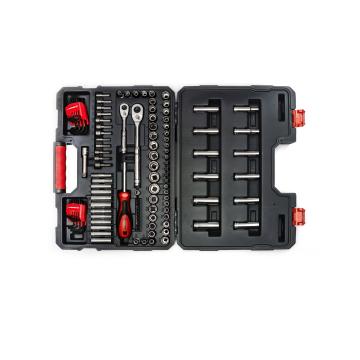 Image of 121 Pc. 1/4" & 3/8" Drive 6 and 12 Point SAE/Metric Mechanics Tool Set - Crescent