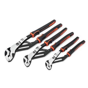 Image of 3 Pc. Z2 Auto-Bite™ Tongue & Groove Dual Material Plier Set - Crescent