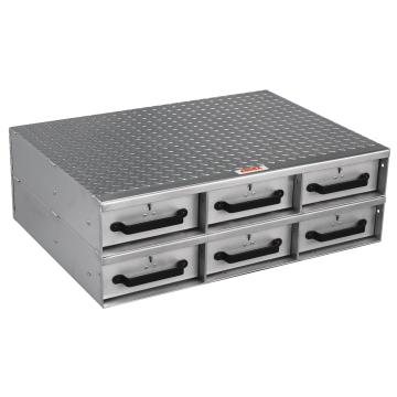 Image of 26" Long Stacked Model with Six Drawers - JOBOX